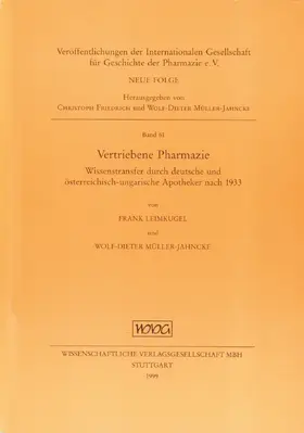 Vertriebene Pharmazie