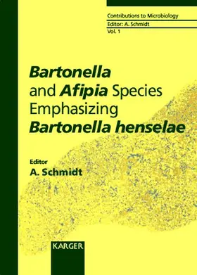 Bartonella and Afipia Species Emphasizing Bartonella henselae