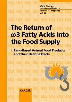 The Return of w3 Fatty Acids into the Food Supply