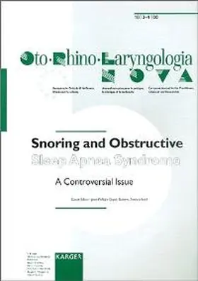 Snoring and Obstructive Sleep Apnea Syndrome