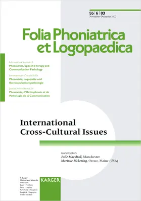 International Cross-Cultural Issues
