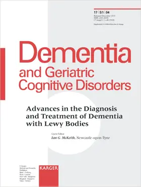 Advances in the Diagnosis and Treatment of Dementia with Lewy Bodies
