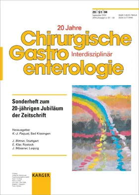 Sonderheft zum 20-jährigen Jubiläum der Zeitschrift