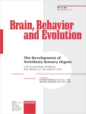 The Development of Vertebrate Sensory Organs