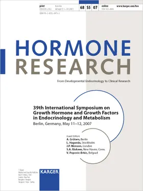 Growth Hormone and Growth Factors in Endocrinology and Metabolism