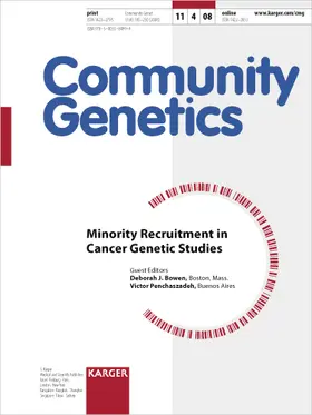 Minority Recruitment in Cancer Genetics Studies