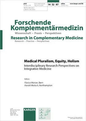 Medical Pluralism, Equity, Holism