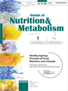 Healthy Ageing: The Role of Food, Nutrition and Lifestyle