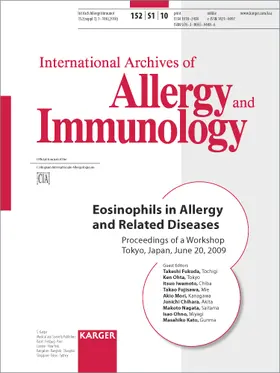 Eosinophils in Allergy and Related Diseases