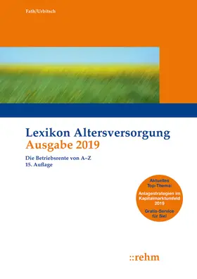 Lexikon Altersversorgung 2019
