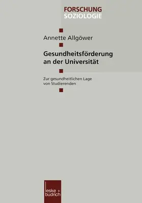 Gesundheitsförderung an der Universität