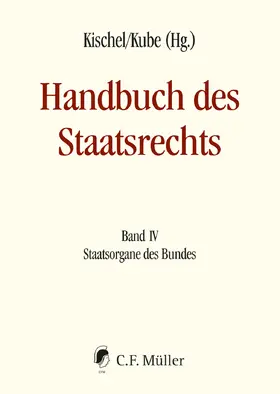 Handbuch des Staatsrechts - Neuausgabe