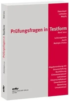 Prüfungsfragen in Testform