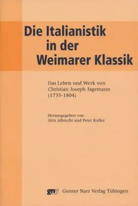 Die Italianistik in der Weimarer Klassik