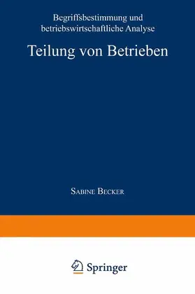 Teilung von Betrieben