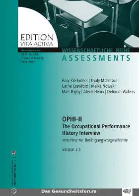 OPHI II The Occupational Performance History Interview