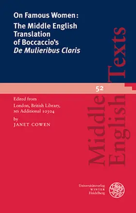 On Famous Women: The Middle English Translation of Boccaccio’s ‘De Mulieribus Claris’