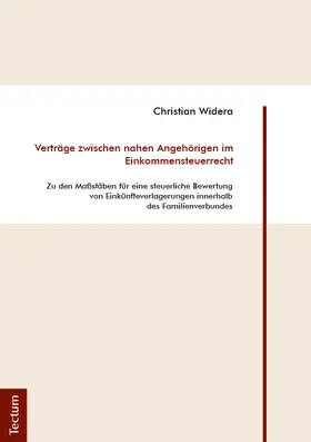 Verträge zwischen nahen Angehörigen im Einkommensteuerrecht