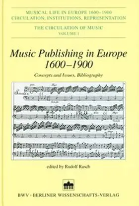 Music Publishing in Europe 1600-1900