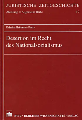Desertion im Recht des Nationalsozialismus