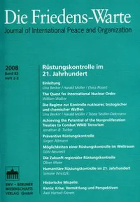 Rüstungskontrolle im 21. Jahrhundert