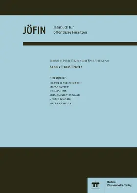 Jahrbuch für öffentliche Finanzen 2 (2026) 1