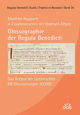 Glossographie der Regula Benedicti