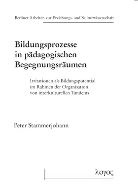 Bildungsprozesse in pädagogischen Begegnungsräumen