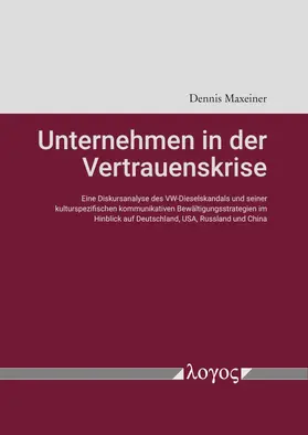 Unternehmen in der Vertrauenskrise
