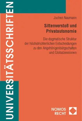 Sittenverstoß und Privatautonomie
