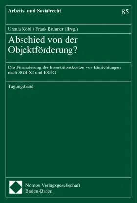 Abschied von der Objektförderung ?