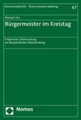 Bürgermeister im Kreistag