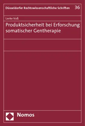 Produktsicherheit bei Erforschung somatischer Gentherapie