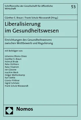 Liberalisierung im Gesundheitswesen