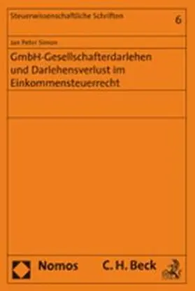GmbH-Gesellschafterdarlehen und Darlehensverlust im Einkommensteuerrecht