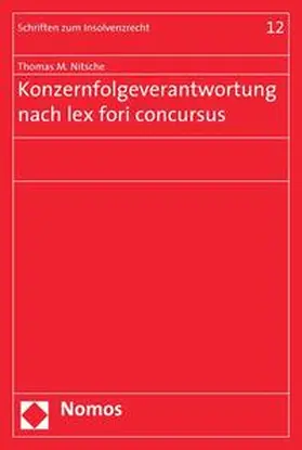 Konzernfolgeverantwortung nach lex fori concursus