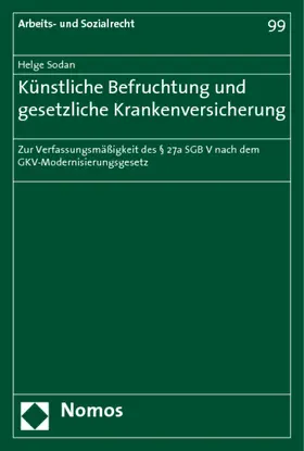 Künstliche Befruchtung und gesetzliche Krankenversicherung