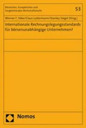 Internationale Rechnungslegungsstandards für börsenunabhängige Unternehmen?