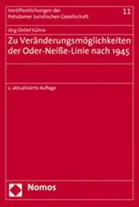 Zu Veränderungsmöglichkeiten der Oder-Neiße-Linie nach 1945