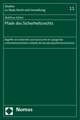 Pfade des Sicherheitsrechts