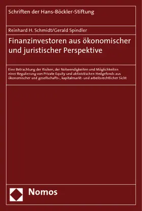 Finanzinvestoren aus ökonomischer und juristischer Perspektive
