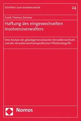 Haftung des eingewechselten Insolvenzverwalters