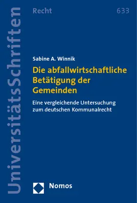Die abfallwirtschaftliche Betätigung der Gemeinden