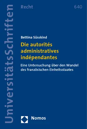 Die autorités administratives indépendantes