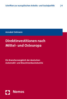 Oelmann, A: Direktinvestitionen nach Mittel- und Osteuropa