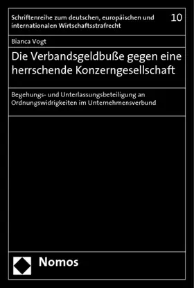 Die Verbandsgeldbuße gegen eine herrschende Konzerngesellschaft