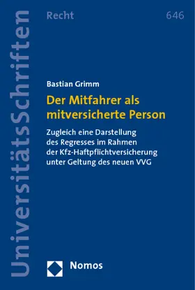 Der Mitfahrer als mitversicherte Person