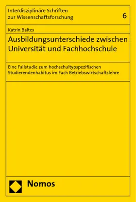Ausbildungsunterschiede zwischen Universität und Fachhochschule