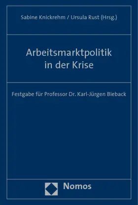 Arbeitsmarktpolitik in der Krise
