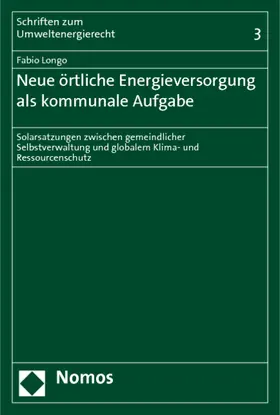 Neue örtliche Energieversorgung als kommunale Aufgabe